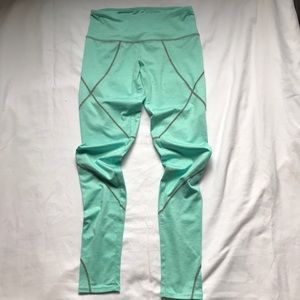 Turquoise leggings